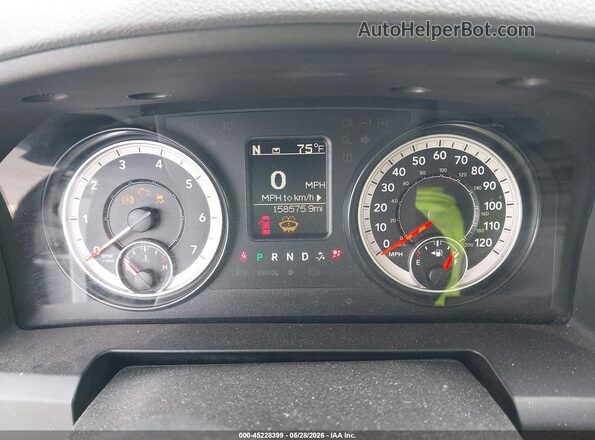 1C6RR6FT3GS278835 2016 RAM 1500 White Вид задніх сидінь