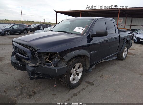 1C6RR6FT3HS592163 2017 RAM 1500 Blue წინა მარცხენა ხედი სამი მეოთხედიდან