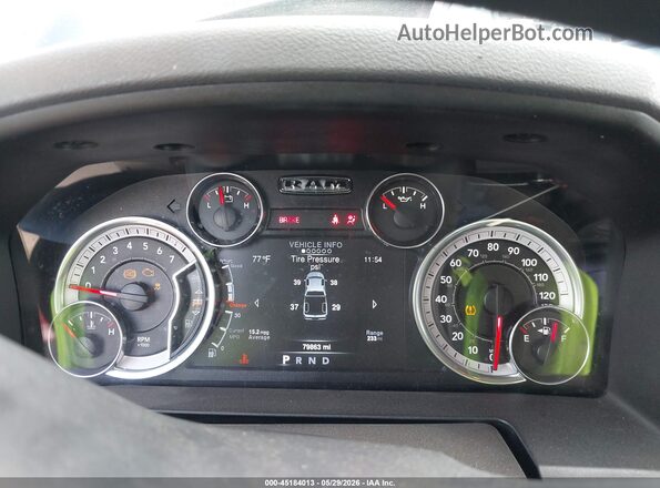 1C6RR6GG0LS105723 2020 RAM 1500 CLASSIC Черный Вид задних сидений