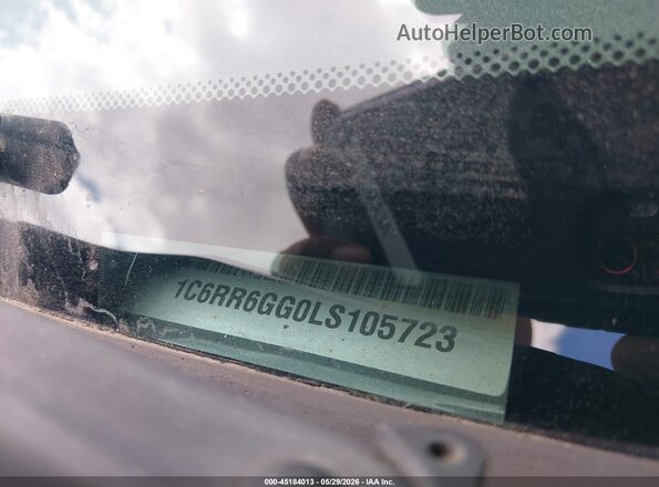 1C6RR6GG0LS105723 2020 RAM 1500 CLASSIC Черный Вид подкапотного пространства
