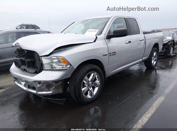 1C6RR6GT6GS269383 2016 RAM 1500 Silver წინა მარცხენა ხედი სამი მეოთხედიდან