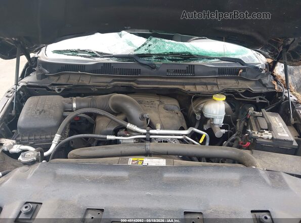 1C6RR6KT7JS350102 2018 RAM 1500 Black Rear view
