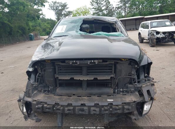 1C6RR6KT7JS350102 2018 RAM 1500 Black Rear interior view