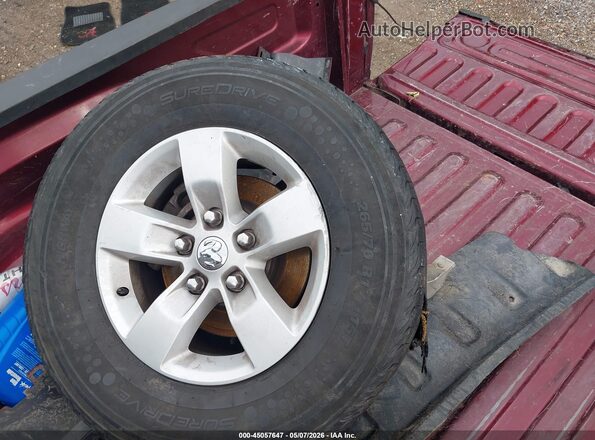 1C6RR6LG0MS531502 2021 RAM 1500 CLASSIC Красный Вид щитка приборов