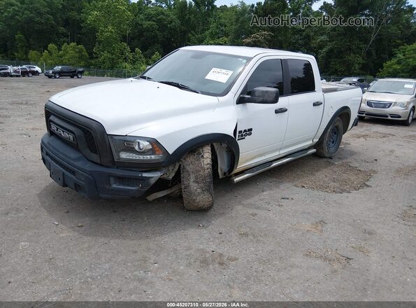 1C6RR6LG8MS508758 2021 RAM 1500 CLASSIC White წინა მარცხენა ხედი სამი მეოთხედიდან