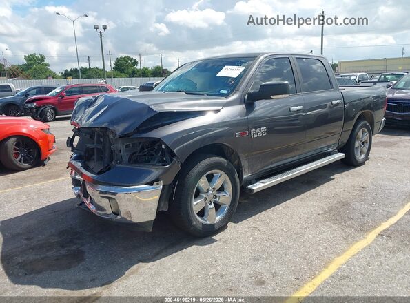 1C6RR6LMXJS229362 2018 RAM 1500 Gray Przód lewy