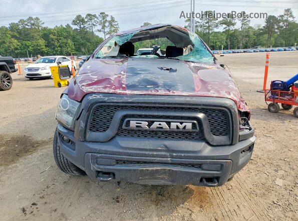 1C6RR6LT1KS697800 2019 DODGE RAM Red Widok z przodu