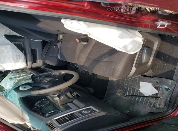 1C6RR6LT1KS697800 2019 DODGE RAM Red Widok wnętrza z przodu