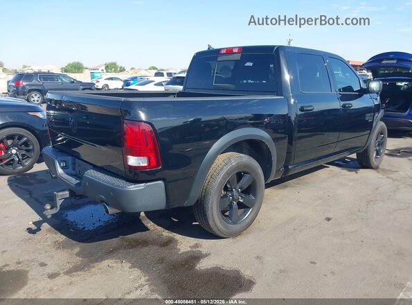 1C6RR6LT4KS660479 2019 RAM 1500 CLASSIC Black Rear right