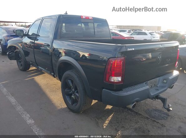 1C6RR6LT4KS660479 2019 RAM 1500 CLASSIC Black Rear left