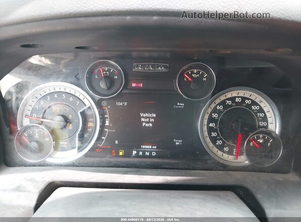 1C6RR6LT5HS847772 2017 RAM 1500 Gray Rear seats view