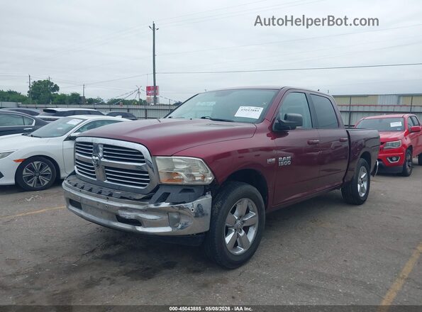 1C6RR6LT6KS521552 2019 RAM 1500 CLASSIC Burgundy Front left