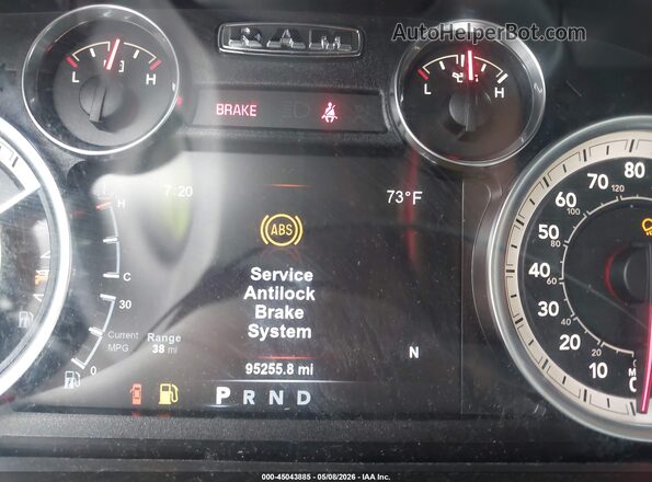 1C6RR6LT6KS521552 2019 RAM 1500 CLASSIC Burgundy Rear seats view