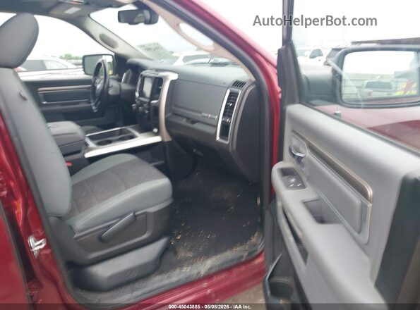 1C6RR6LT6KS521552 2019 RAM 1500 CLASSIC Burgundy Front interior view