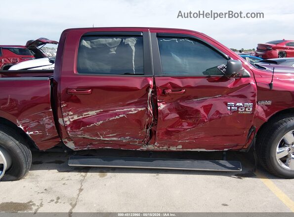 1C6RR6LT6KS532602 2019 RAM 1500 CLASSIC Burgundy Rear interior view