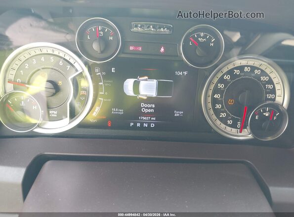 1C6RR6LT8GS159716 2016 RAM 1500 White 