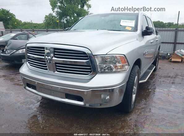 1C6RR6LTXHS542946 2017 RAM 1500 Silver Առջևի ձախ երեք քառորդ տեսարան