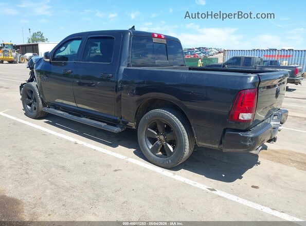1C6RR6MT7HS520529 2017 RAM 1500 Black უკანა მარცხენა