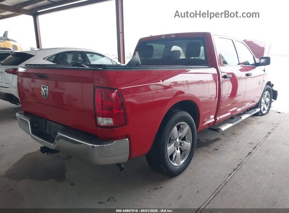 1C6RR6STXJS296603 2018 RAM 1500 Red უკანა მარჯვენა