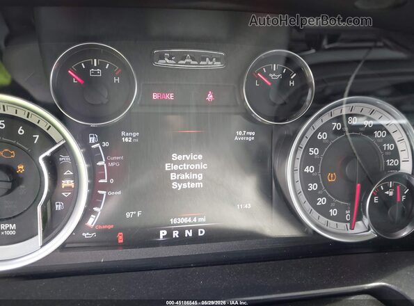 1C6RR6TT1HS821685 2017 RAM 1500 White Вид задніх сидінь