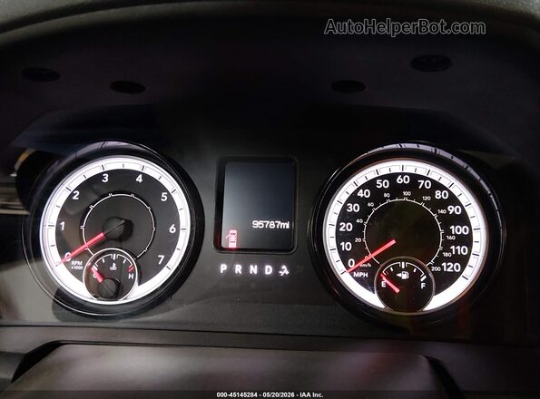 1C6RR6TT4KS689349 2019 RAM 1500 CLASSIC White Հետևի նստատեղերի տեսք