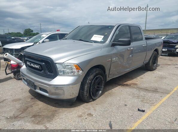 1C6RR6TT6MS520677 2021 RAM 1500 CLASSIC Silver წინა მარცხენა ხედი სამი მეოთხედიდან