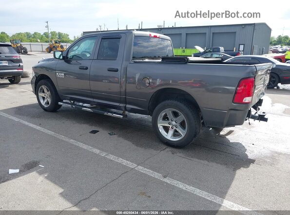 1C6RR7FG1JS247874 2018 RAM 1500 Gray Trasero izquierdo