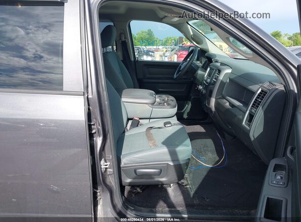 1C6RR7FG1JS247874 2018 RAM 1500 Gray Vista interior delantera