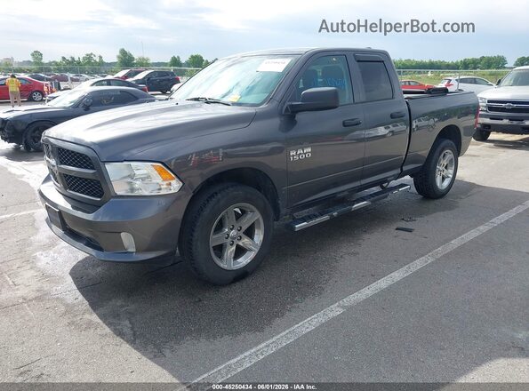1C6RR7FG1JS247874 2018 RAM 1500 Gray Vista tres cuartos delantera izquierda