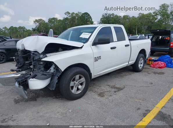 1C6RR7FG8KS700700 2019 RAM 1500 CLASSIC White Vista tres cuartos delantera izquierda