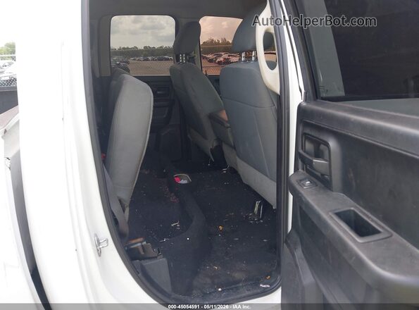 1C6RR7FG8KS700700 2019 RAM 1500 CLASSIC White Vista de la etiqueta del VIN