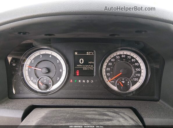 1C6RR7FG8LS156460 2020 RAM 1500 CLASSIC Brown Widok tylnych siedzeń