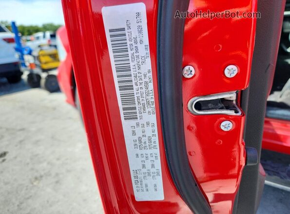 1C6RR7FT0GS140580 2016 RAM 1500 Red 