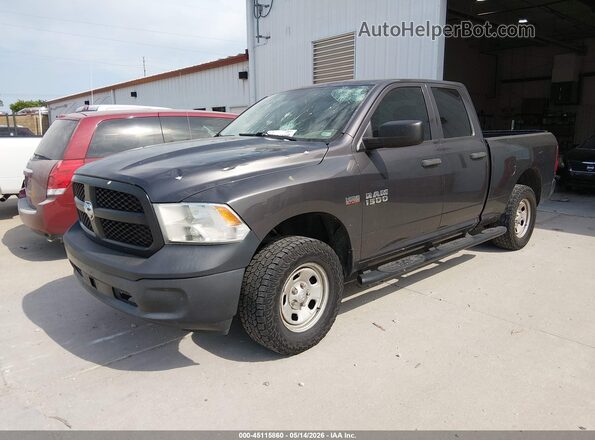 1C6RR7FT3GS126981 2016 RAM 1500 Gray წინა მარცხენა ხედი სამი მეოთხედიდან