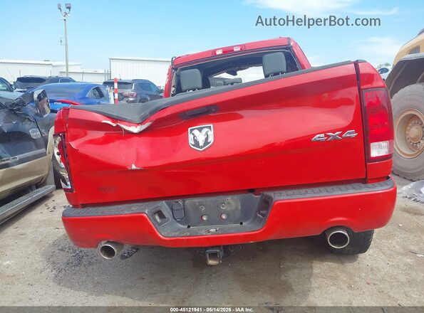 1C6RR7FT3JS184936 2018 RAM 1500 Red 