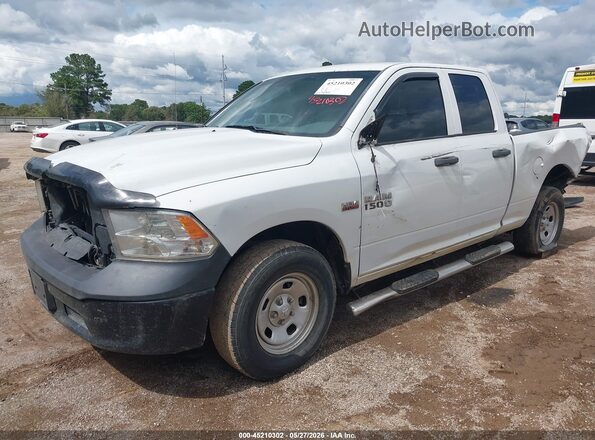1C6RR7FT4GS337221 2016 RAM 1500 White წინა მარცხენა ხედი სამი მეოთხედიდან