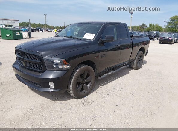 1C6RR7FT5HS837566 2017 RAM 1500 Black Передня ліва чверть