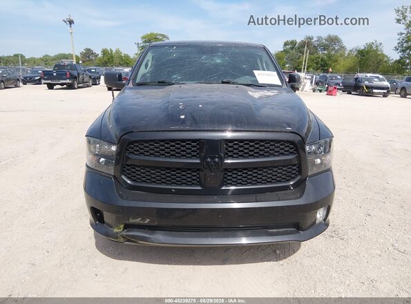 1C6RR7FT5HS837566 2017 RAM 1500 Black Вид щитка приладів