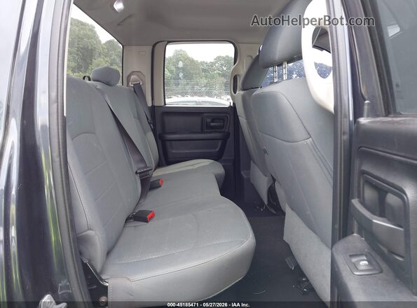 1C6RR7FT6GS123931 2016 RAM 1500 Black VIN კოდის სტიკერის ხედი