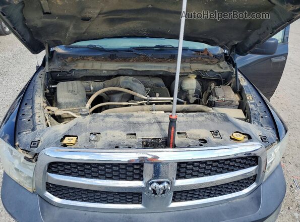 1C6RR7FT7JS167508 2018 RAM 1500 Черный Вид задней части салона