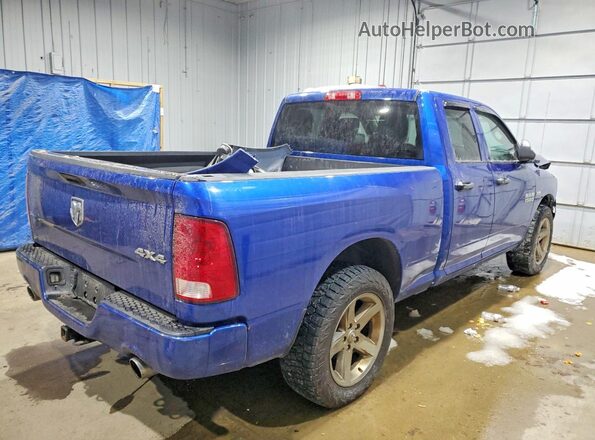1C6RR7FT7JS229294 2018 RAM 1500 Blue Rear right