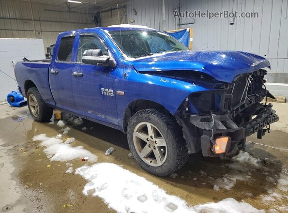 1C6RR7FT7JS229294 2018 RAM 1500 Blue Front right
