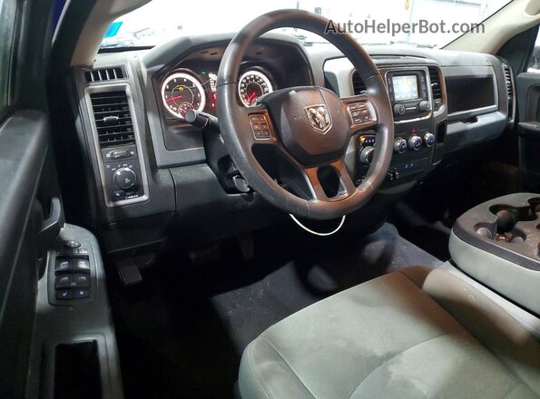 1C6RR7FT7JS229294 2018 RAM 1500 Blue Dashboard view