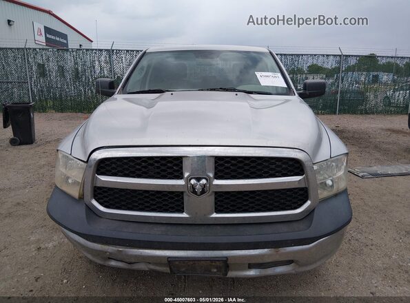 1C6RR7FT8GS230463 2016 RAM 1500 Silver Вид щитка приладів