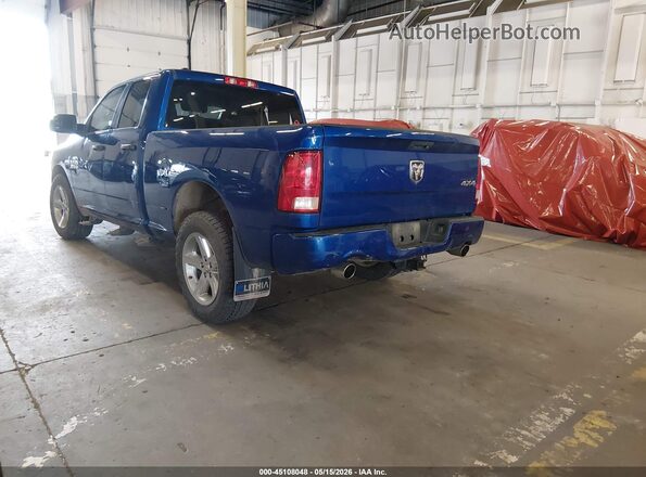 1C6RR7FT9HS601311 2017 RAM 1500 Blue Rear left