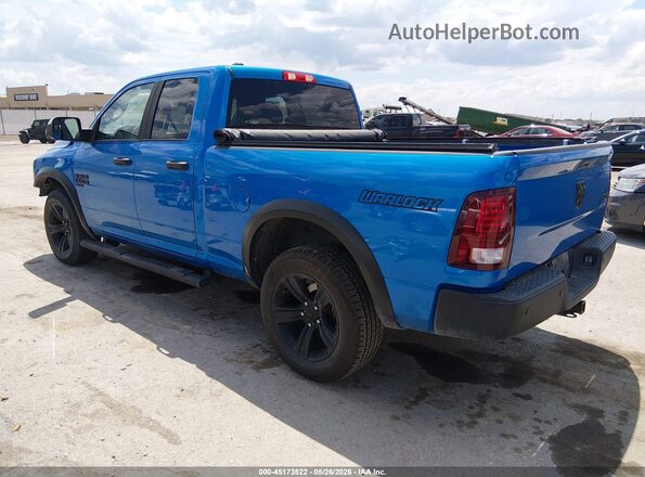 1C6RR7GG3MS544342 2021 RAM 1500 CLASSIC Blue Հետևի ձախ