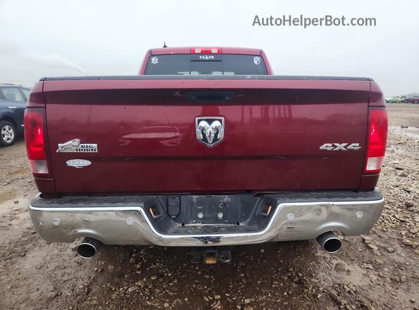 1C6RR7GT2JS115363 2018 RAM 1500 Maroon 
