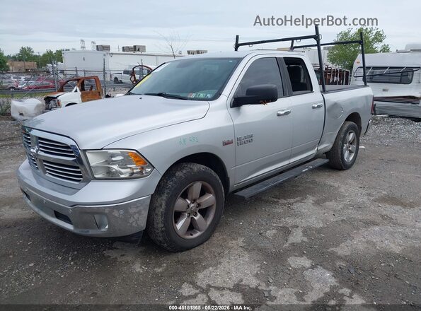 1C6RR7GT3GS192204 2016 RAM 1500 Silver წინა მარცხენა ხედი სამი მეოთხედიდან