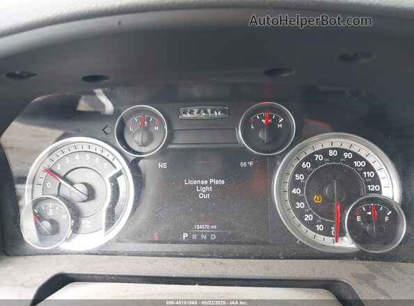 1C6RR7GT3GS192204 2016 RAM 1500 Silver უკანა სავარძლების ხედი