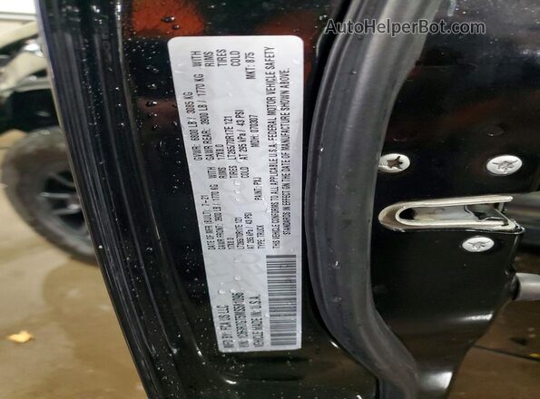 1C6RR7GT5MS581096 2021 RAM 1500 Black VIN კოდის სტიკერის ხედი